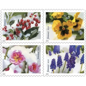 Snowy Beauty Forever Stamps